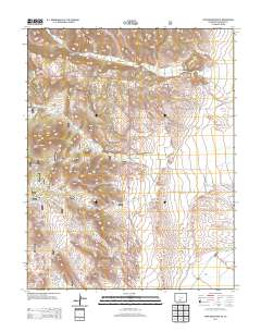 Twin Mountains SE 2013 topographic map thumbnail