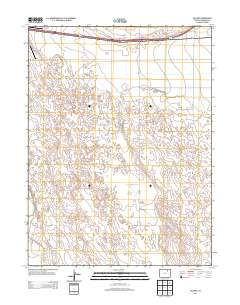 Vallery 2013 topographic map thumbnail