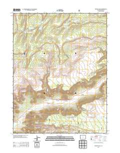 Snyder Flats 2013 topographic map thumbnail