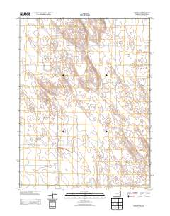 Snyder Lake 2013 topographic map thumbnail