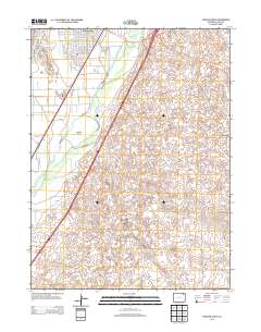 Sterling South 2013 topographic map thumbnail