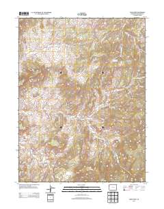 Texas Creek 2013 topographic map thumbnail