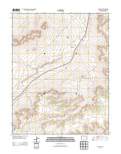 Thatcher 2013 topographic map thumbnail