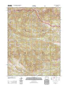 Saddleback Mountain 2013 topographic map thumbnail