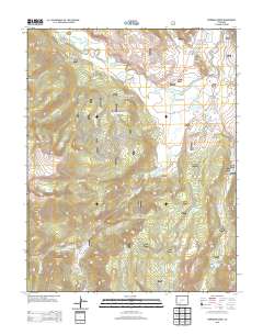 Workman Creek 2013 topographic map thumbnail