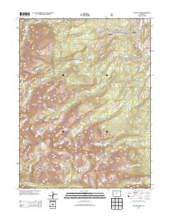 Willow Lakes 2013 topographic map thumbnail