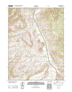 Yampa 2013 topographic map thumbnail