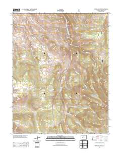 Spring Hill Creek 2013 topographic map thumbnail