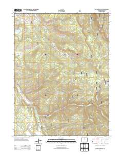 Sylvan Reservoir 2013 topographic map thumbnail