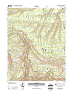 Starvation Point 2013 topographic map thumbnail