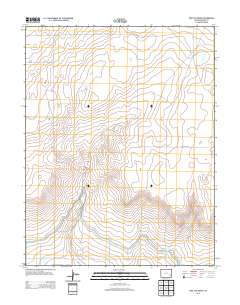 Tree Top Ranch 2013 topographic map thumbnail