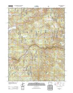 Tungsten 2013 topographic map thumbnail