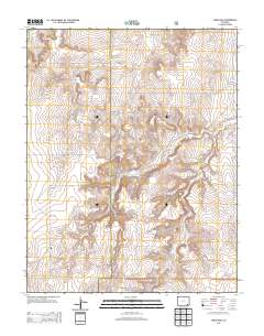 Table Mesa 2013 topographic map thumbnail
