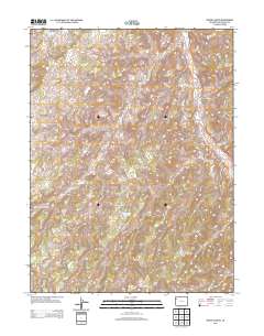 Water Canyon 2013 topographic map thumbnail