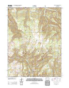 Triangle Park 2013 topographic map thumbnail
