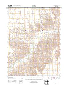 Wildcat Canyon 2013 topographic map thumbnail