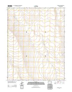 Trimble Lake 2013 topographic map thumbnail