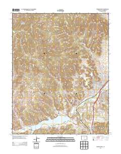 Trinidad West 2013 topographic map thumbnail