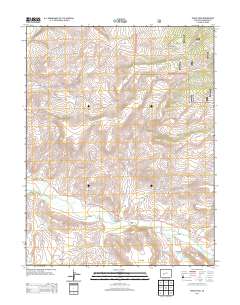 Signal Peak 2013 topographic map thumbnail