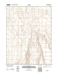 Woodrow 2013 topographic map thumbnail