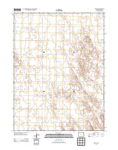 Yuma NE 2013 topographic map thumbnail