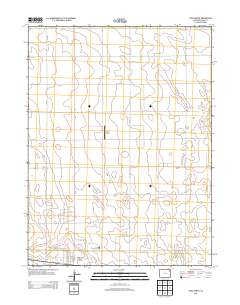 Yuma North 2013 topographic map thumbnail