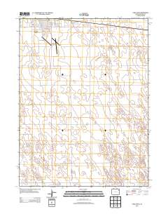 Yuma South 2013 topographic map thumbnail