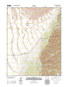 Zapata Ranch 2013 topographic map thumbnail