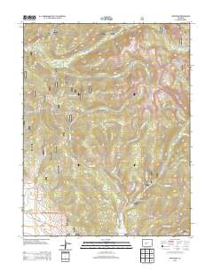 Whitepine 2013 topographic map thumbnail