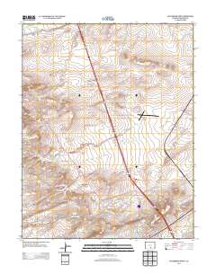 Walsenburg North 2013 topographic map thumbnail