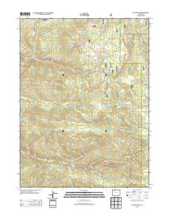 Walton Peak 2013 topographic map thumbnail