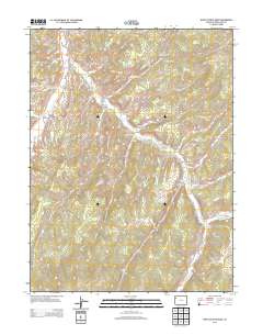 White Coyote Draw 2013 topographic map thumbnail