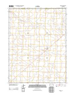 Amherst 2013 topographic map thumbnail