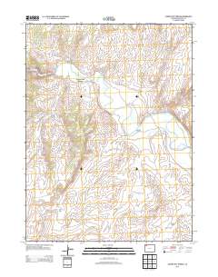 Juniper Hot Springs 2013 topographic map thumbnail