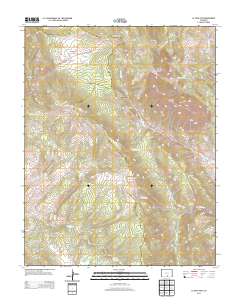 La Veta Pass 2013 topographic map thumbnail