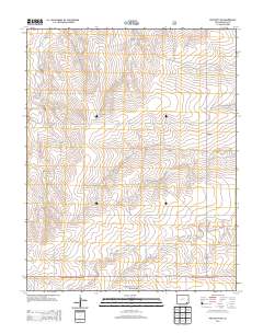 Pritchett NW 2013 topographic map thumbnail