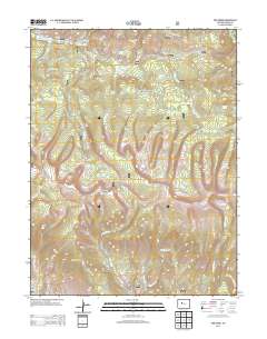 Red Creek 2013 topographic map thumbnail