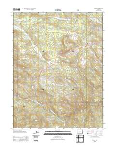 Bailey 2013 topographic map thumbnail