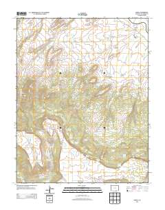 Barela 2013 topographic map thumbnail