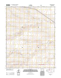 Harbord 2013 topographic map thumbnail