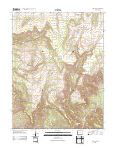 Two V Basin 2013 topographic map thumbnail