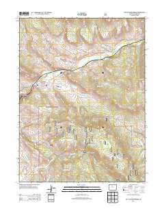 Hot Sulphur Springs 2013 topographic map thumbnail