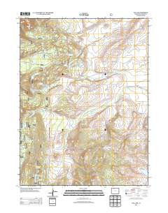 Teal Lake 2013 topographic map thumbnail