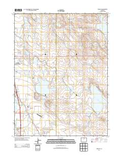 Timnath 2013 topographic map thumbnail