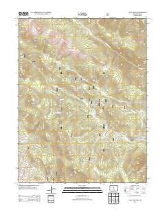Topaz Mountain 2013 topographic map thumbnail