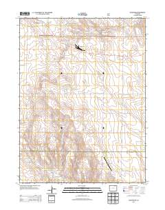 Buckingham 2013 topographic map thumbnail