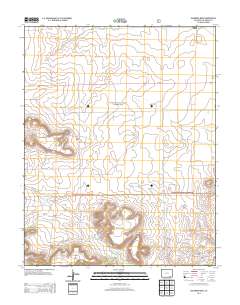Dalerose Mesa 2013 topographic map thumbnail