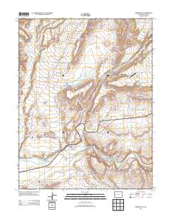 Orchard City 2013 topographic map thumbnail