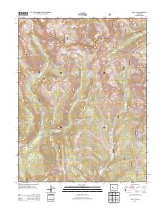 Pearl Pass 2013 topographic map thumbnail