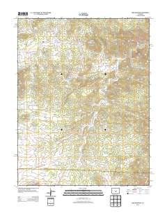 Iron Mountain 2013 topographic map thumbnail